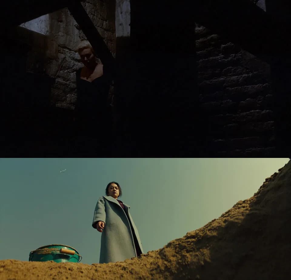 The women protagonists ~5 minutes before the end of each film