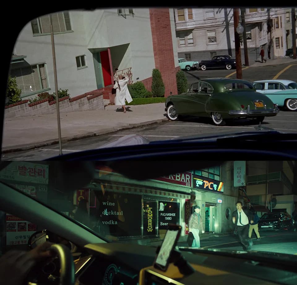 Surveilling from inside the car